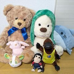 動物ぬいぐるみまとめセット