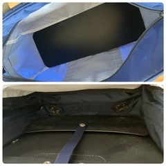 学生カバン　ボストンバックの画像