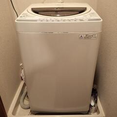 TOSHIBA 洗濯機　STAR CRYSTAL DRUM 6kg　受け渡しの方決定済の画像