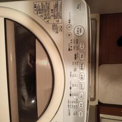 TOSHIBA 洗濯機　STAR CRYSTAL DRUM 6kg　受け渡しの方決定済の画像