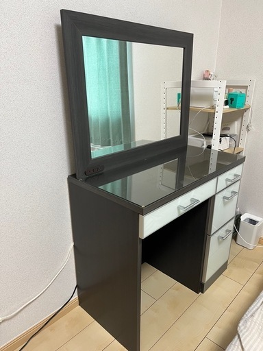 ドレッサー コンセント付き