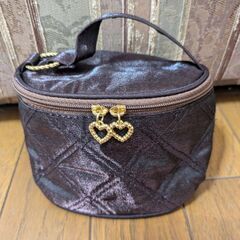 美品✨️化粧小物手提げポーチの画像