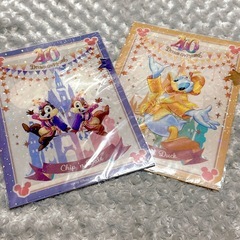 Disney >>40周年クリアファイル
