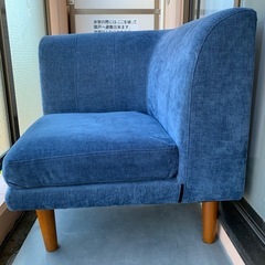 交渉中【引き取りに来てくださる方限定】北欧風ソファ　コーナーソフ...