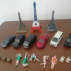 雑貨セット　ミニカー　エッフェル塔