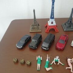 雑貨セット　ミニカー　エッフェル塔の画像