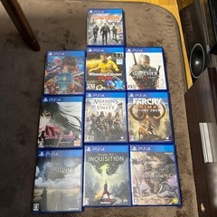 PS4 ソフトセットの画像