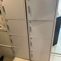 鍵付き棚　ボックス　収納の画像