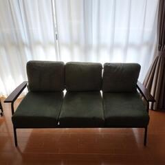 【家具350】Basquiat corduroy 3人掛コーデュ...