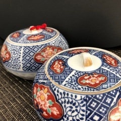陶器あれこれ　蓋付き小物鉢　調味料入れ　ソープボトルの画像
