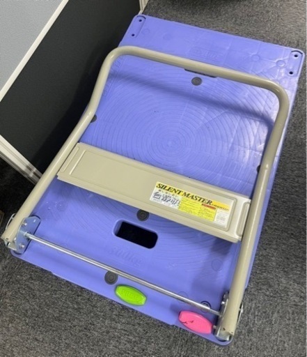 ナンシン 微音樹脂台車 300kg 60x90cm サイレントマスター DSK-301B2
