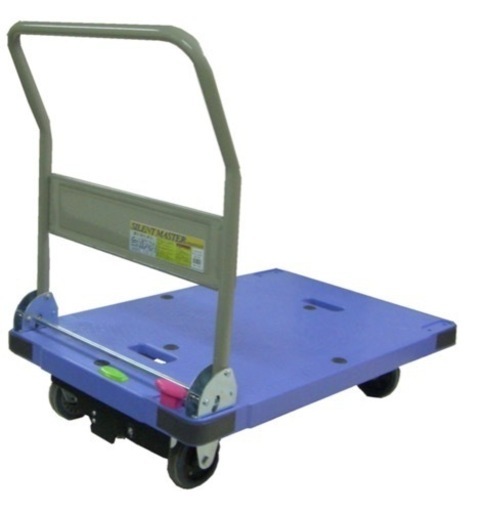 ナンシン 微音樹脂台車 300kg 60x90cm サイレントマスター DSK-301B2