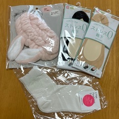 新品未使用品　ソックスとターバンのセット 