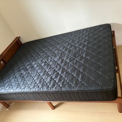 8/29迄『美品』ダブルベット、マットレスセット