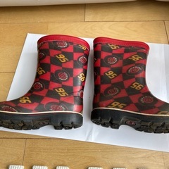 カーズ　赤色々　長靴　16センチの画像
