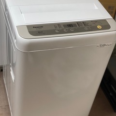 送料・設置込み可　洗濯機　5kg Panasonic 2019年