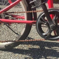 折りたたみ自転車の画像