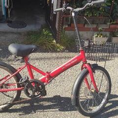 折りたたみ自転車の画像