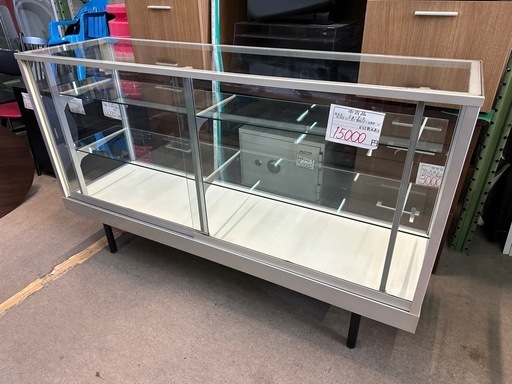 ショーケース　飾り棚  幅1515　奥450　高さ915mm