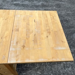 ★IKEA イケア NORDEN ノールデン ゲートレッグテーブル アンティークステイン 北欧 バタフライテーブル ダイニングテーブル 無垢材★の画像