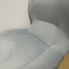 ドウシシャ_スリムフィットチェア グレーの画像