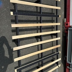 足つきマットレス　黒　133✖️191その他の画像