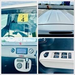 ダイハツ　ミラーココア★車検令和7年4月まで★パールホワイト美車★バックカメラ付の画像