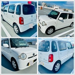 ダイハツ　ミラーココア★車検令和7年4月まで★パールホワイト美車★バックカメラ付の画像
