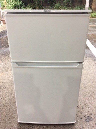 アイリスオーヤマ  90L  2ドア  冷凍冷蔵庫  IRR-90TF-W  2019年製