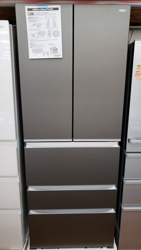 【未使用品】AQUA 2024年製 501Ｌ 5ドア冷蔵庫AQR-TXA50P(K)