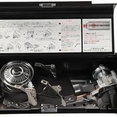 カセットガスコンロ　FORE WINDS フォールディング・キャンプ・ストーブ (ブラック)　イワタニ

の画像