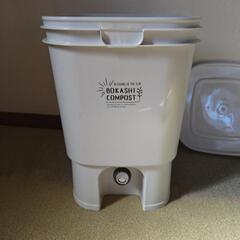 電気不要のリブウェルのコンポスト(ホワイト)