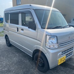 今週限定値下げ‼️スズキ17Vエブリィ 4wd 5mt 車検アリ