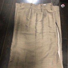 カーテン ニトリ　茶色
