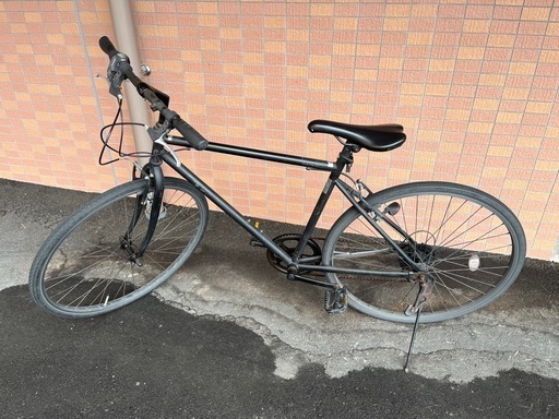 クロスバイク　黒