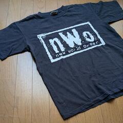 当時物 WWF版 nWo(New World Order)Tシャツ Mサイズの画像