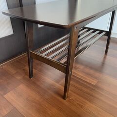 カリモク60 リビングテーブルS モカブラウンの画像