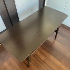 カリモク60 リビングテーブルS モカブラウンの画像