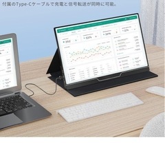 　Exljzdp モバイルモニター 15.6 インチ フルHD 1920x1080の画像