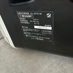 【あげます】シャープ 空気清浄機の画像