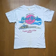 HardRockCAFE ORLANDO ヴィンテージT 90s 袖裾シングル