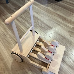 木製押し車カタカタの画像
