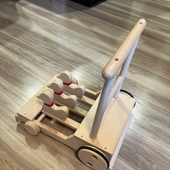 木製押し車カタカタの画像