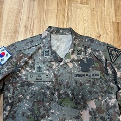 【本物】韓国軍　軍服　女性用 の画像