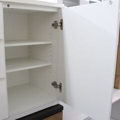 北大前! 札幌 引取 ニトリ ローチェスト フォウ120 ホワイト 家具 収納 引き出し タンス 2044019の画像