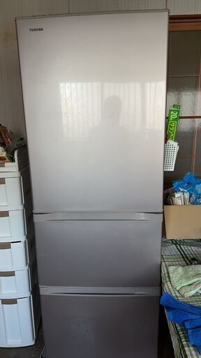 東芝　冷蔵庫　GR-G３８S　２０１４年