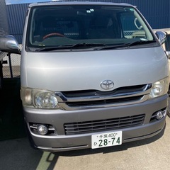 🟣ご成約🟣ハイエース　スーパーGL千葉市からになります　現場使用...
