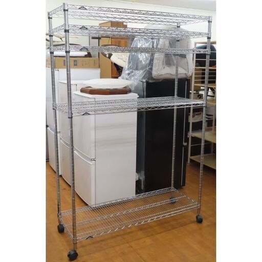 ♪Luminous/ルミナス メタルラック 120×45 5段 キャスター付♪