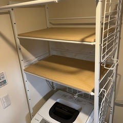 【美品】ランドリーラックの画像