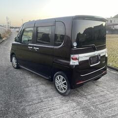 ダイハツ★タントカスタム★低走行★社外オーディオ★パワースライドドアの画像